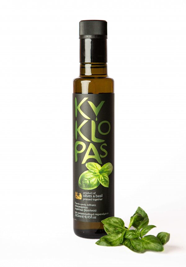 KYKLOPAS Olive Oil - Olives & Basil